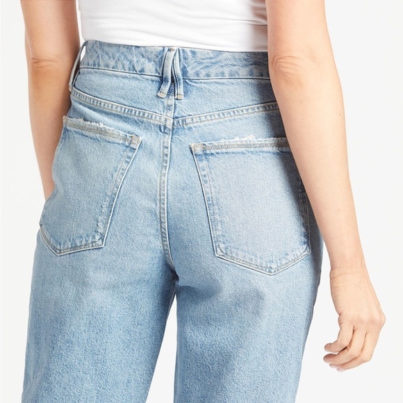 NWT Good American Weekender Straight Jeans - Picture 4 of 16